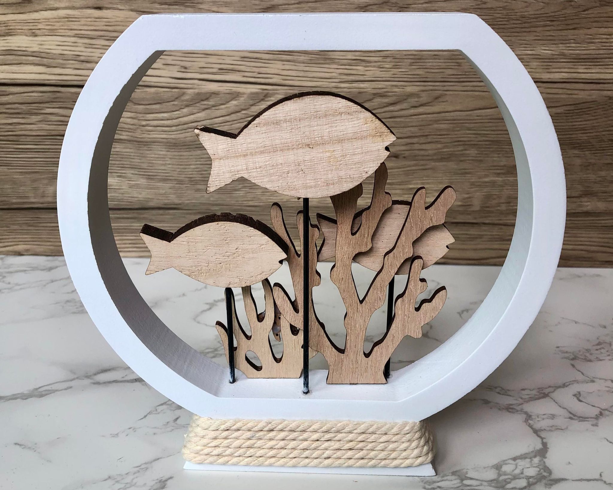 Wooden Fish Tank