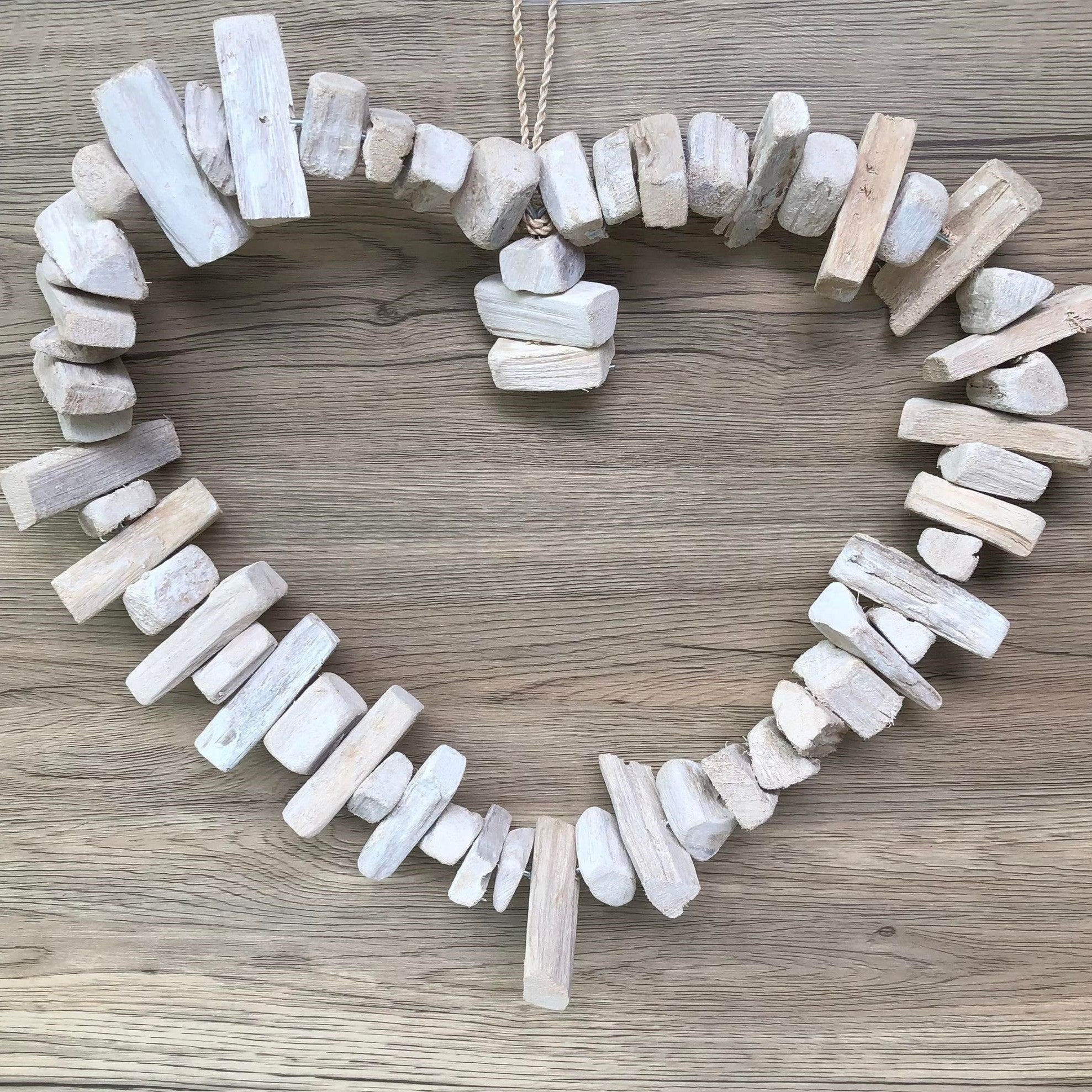 Driftwood Love Heart (Large)