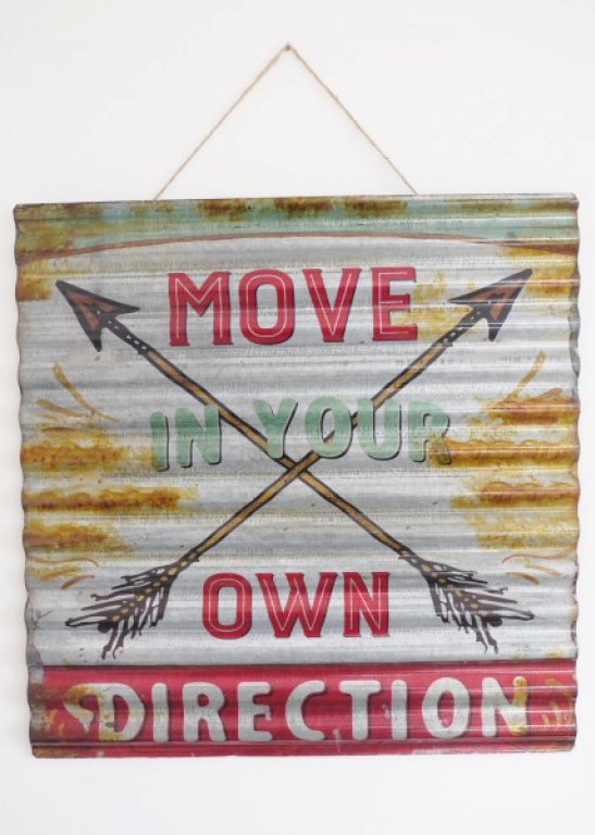 Corrugated Sign (Own Direction)