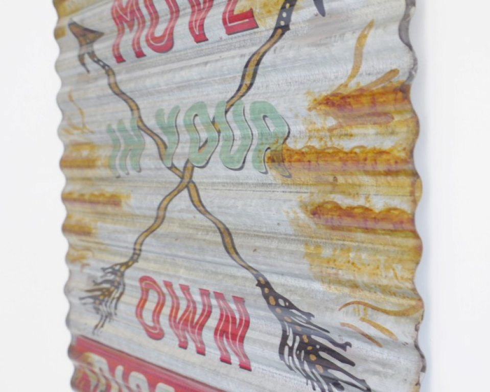 Corrugated Sign (Own Direction)