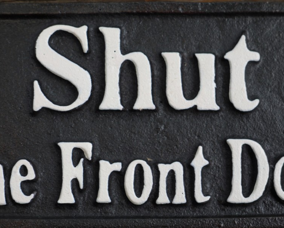 Sign (Shut The Front Door)