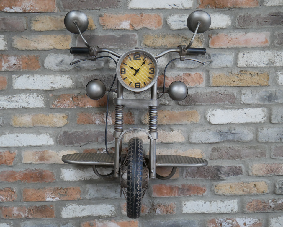 Large Motorbike Clock