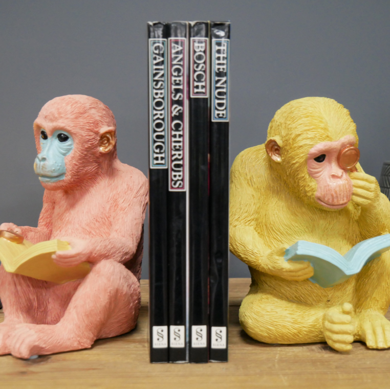 Monkey Book Ends