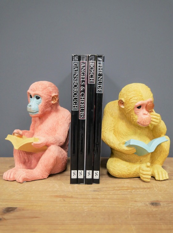 Monkey Book Ends