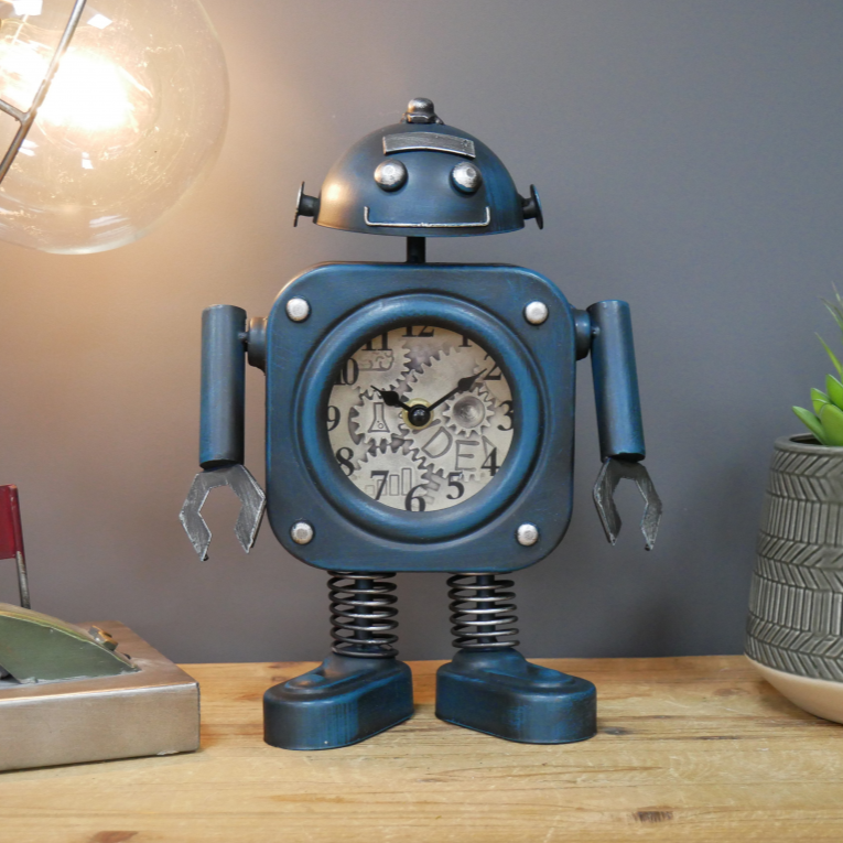 Robot Table Clock