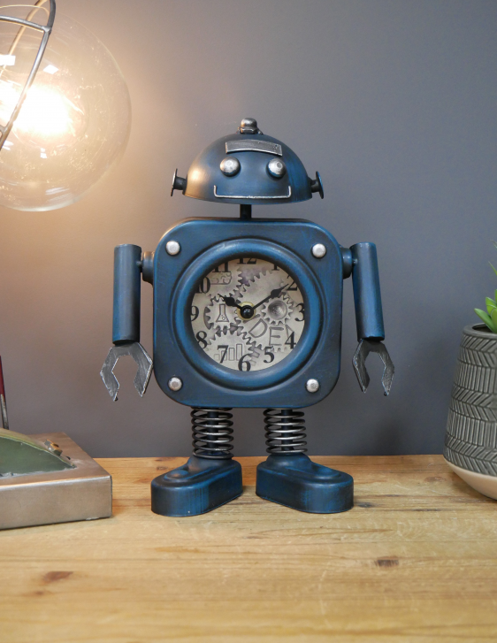 Robot Table Clock