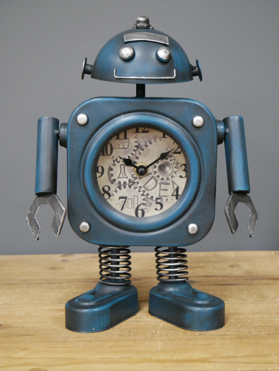 Robot Table Clock