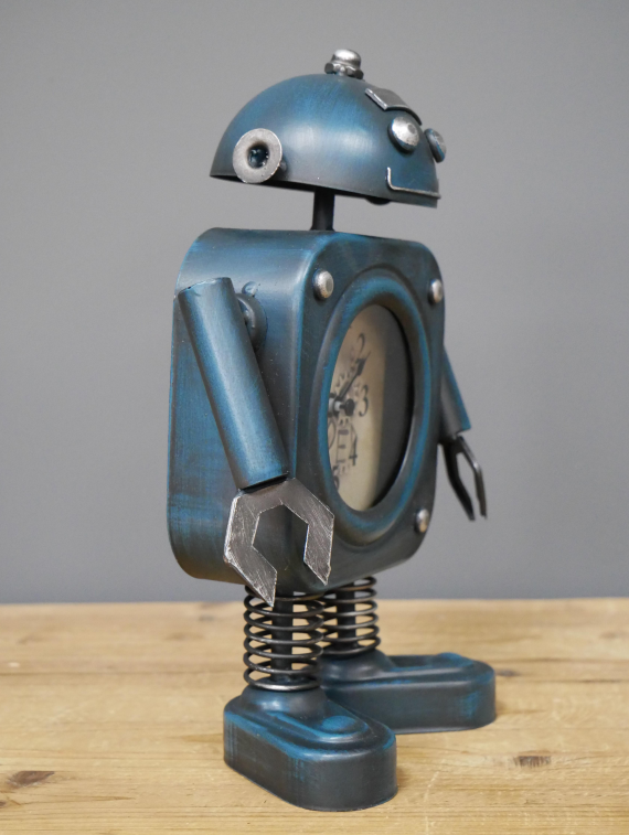 Robot Table Clock
