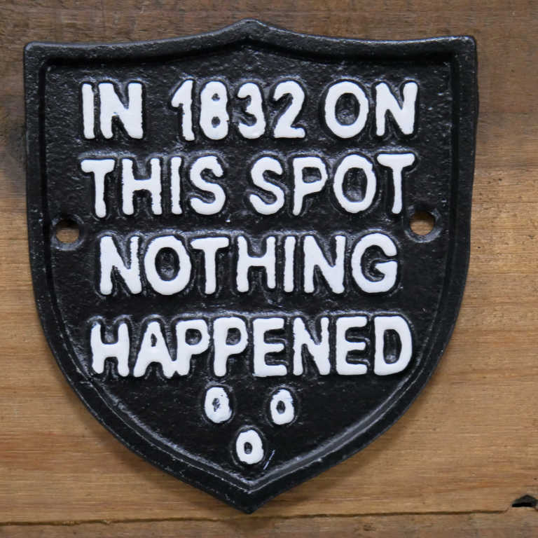 Sign (Nothing Happened)