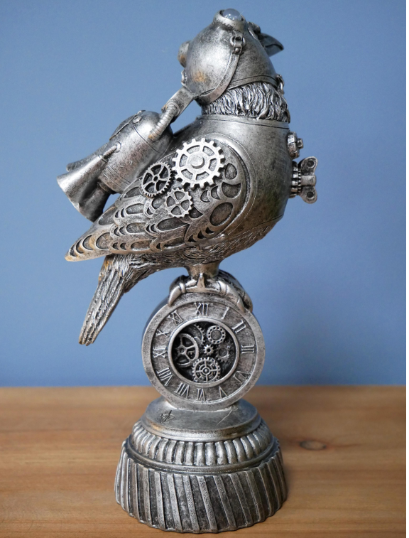 Steampunk Perched Bird