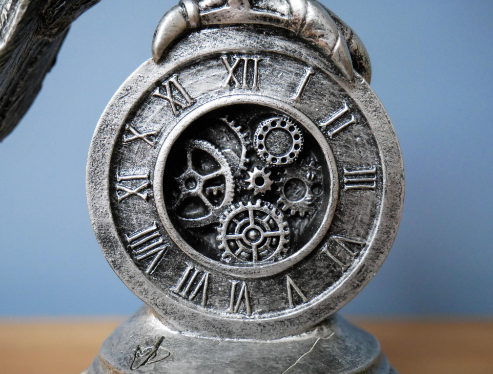 Steampunk Perched Bird