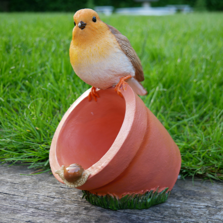 Bird Feeder Plant Pot