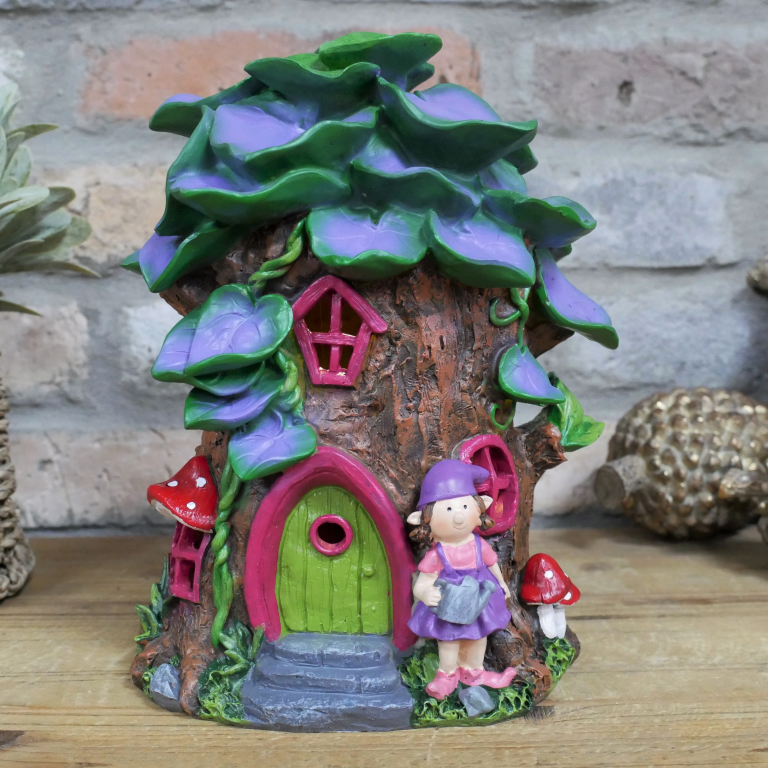 Fairy House With Solar Light