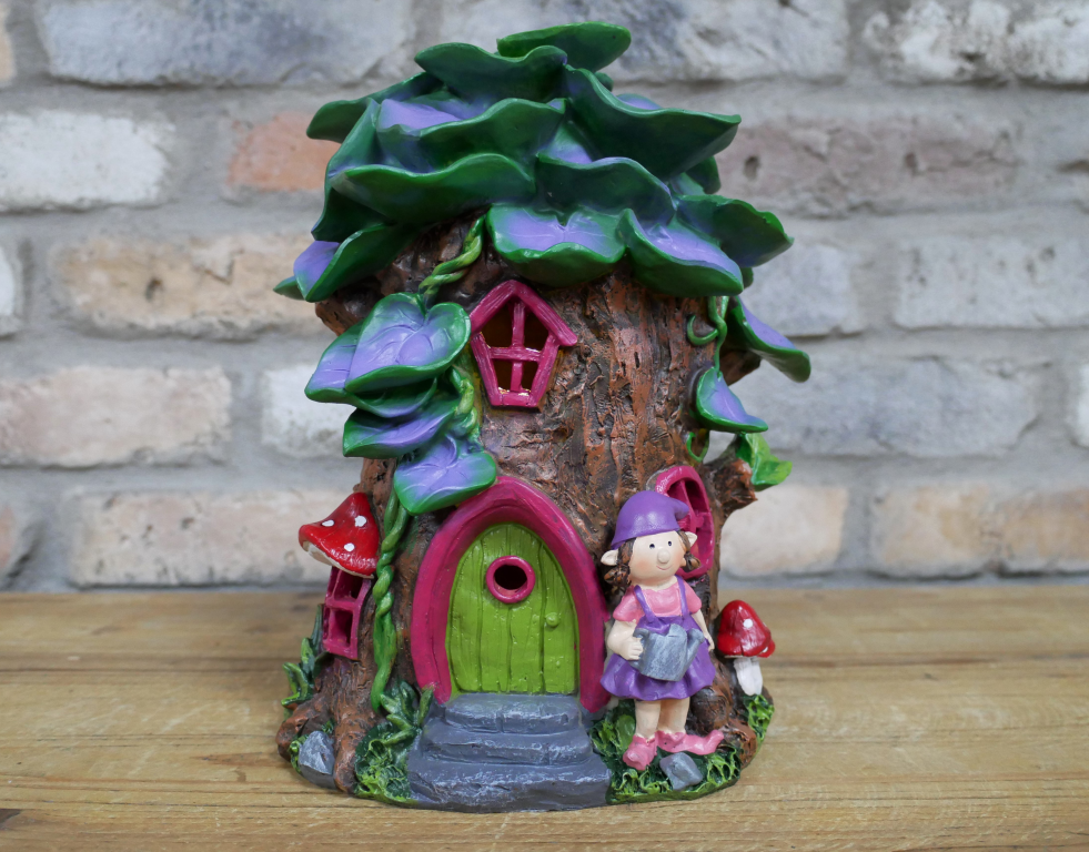 Fairy House With Solar Light