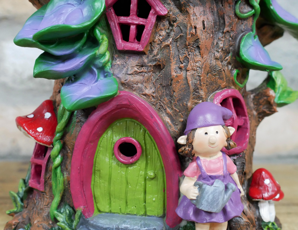 Fairy House With Solar Light