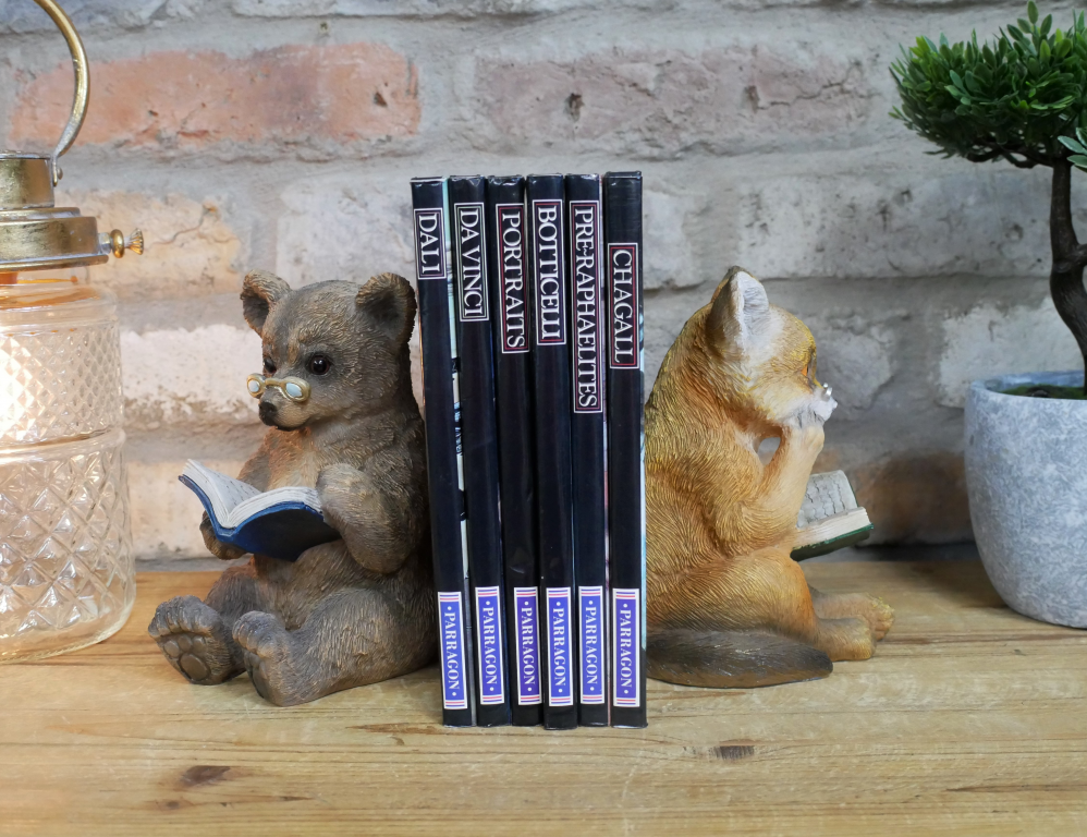 Bear & Fox Book Ends