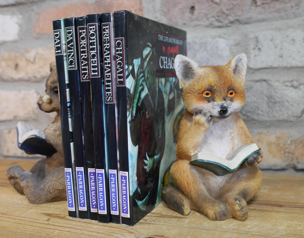 Bear & Fox Book Ends