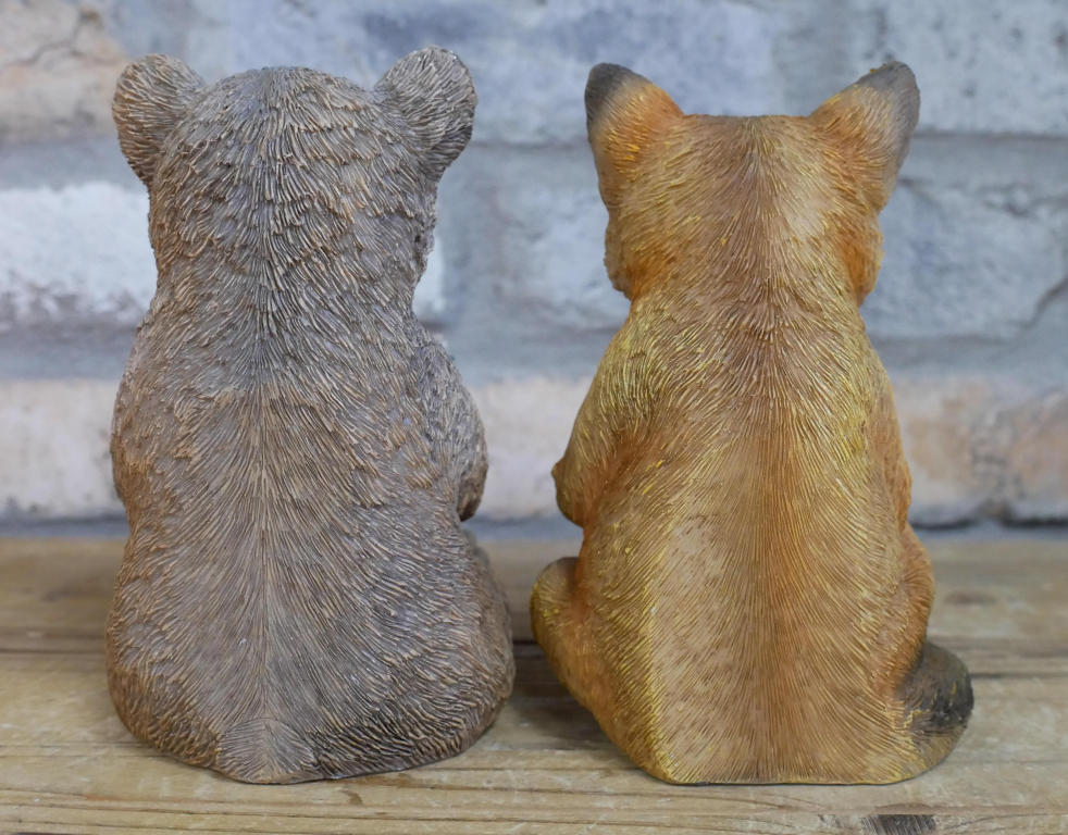 Bear & Fox Book Ends