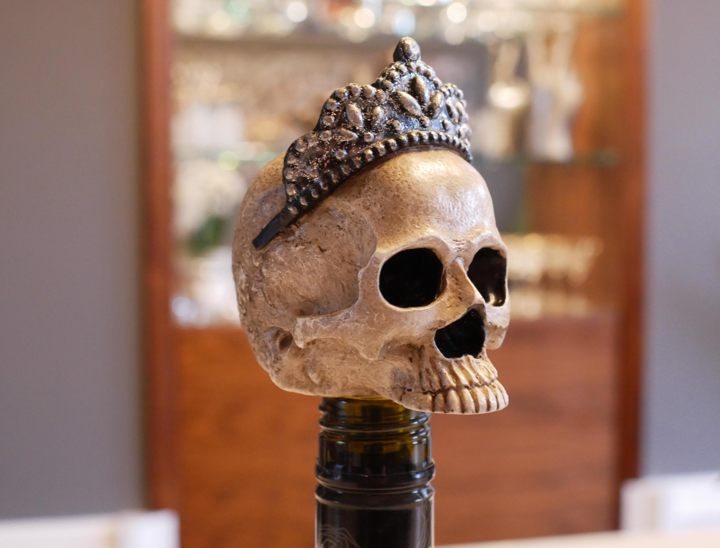Skull Wine Stopper