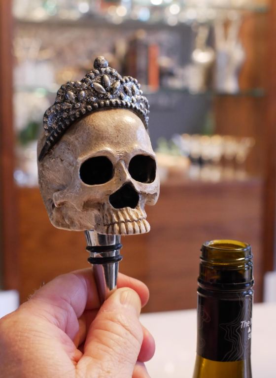 Skull Wine Stopper