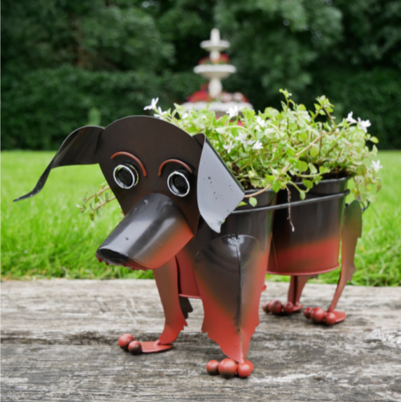 Sausage Dog Planter