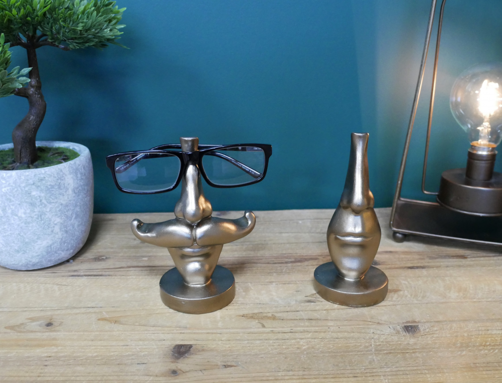 Set Of 2 Glasses Holders (His & Hers)