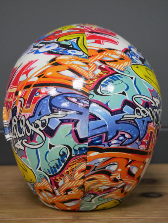 Skull With Mirrored Shades