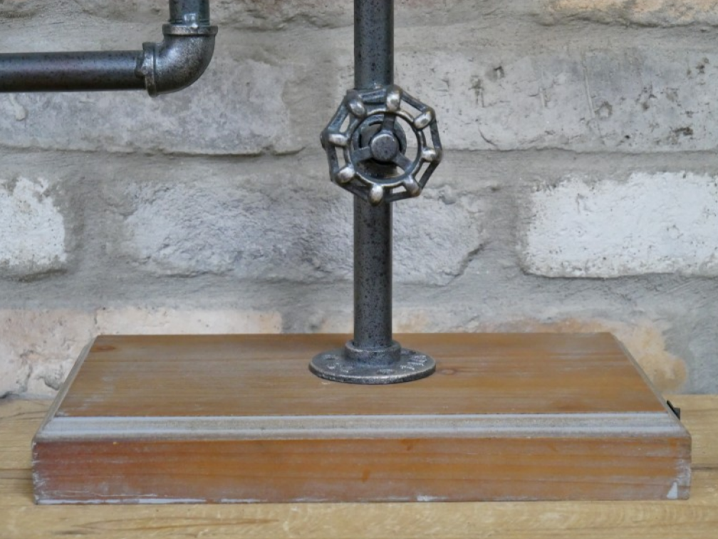 Pipe Clock & Lamp