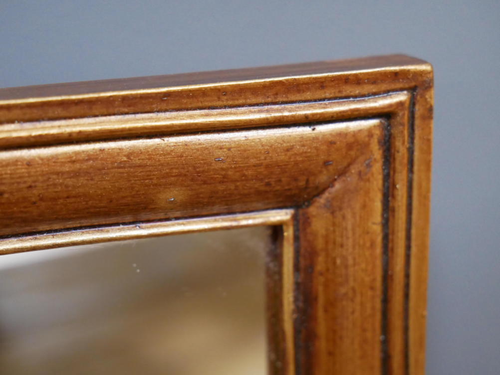 Three Monkeys Mirror (Gold)