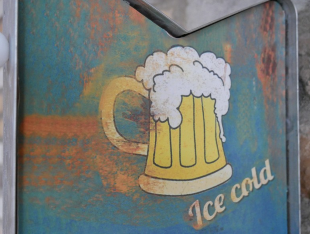Light Up Beer Sign