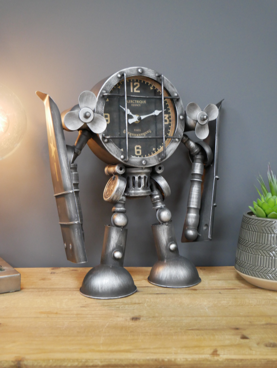 Robot Plane Clock