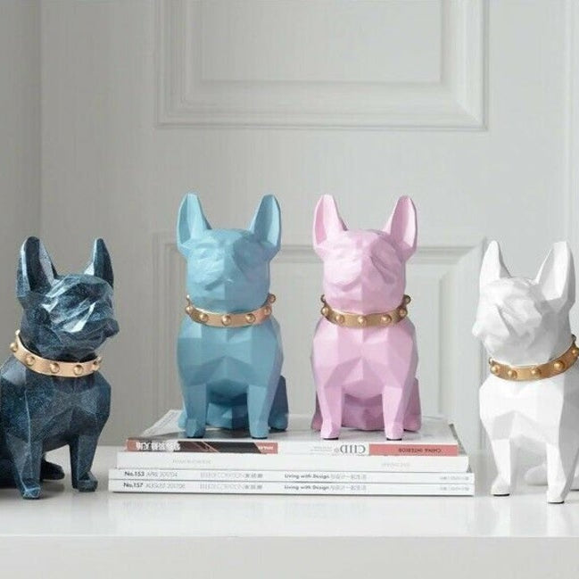 Geometric French Bulldog Piggy Bank