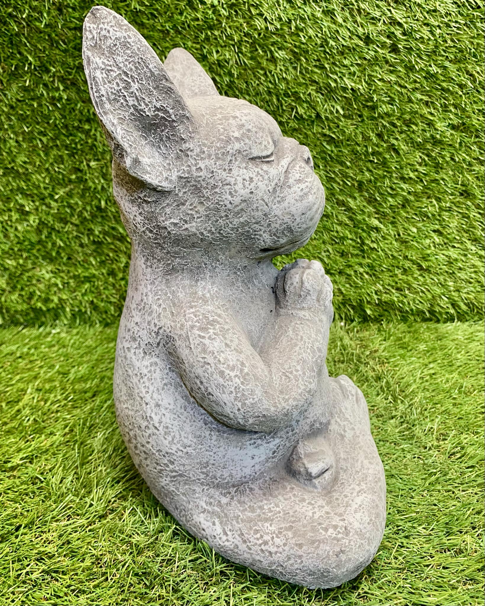 Yoga Meditating French Bulldog