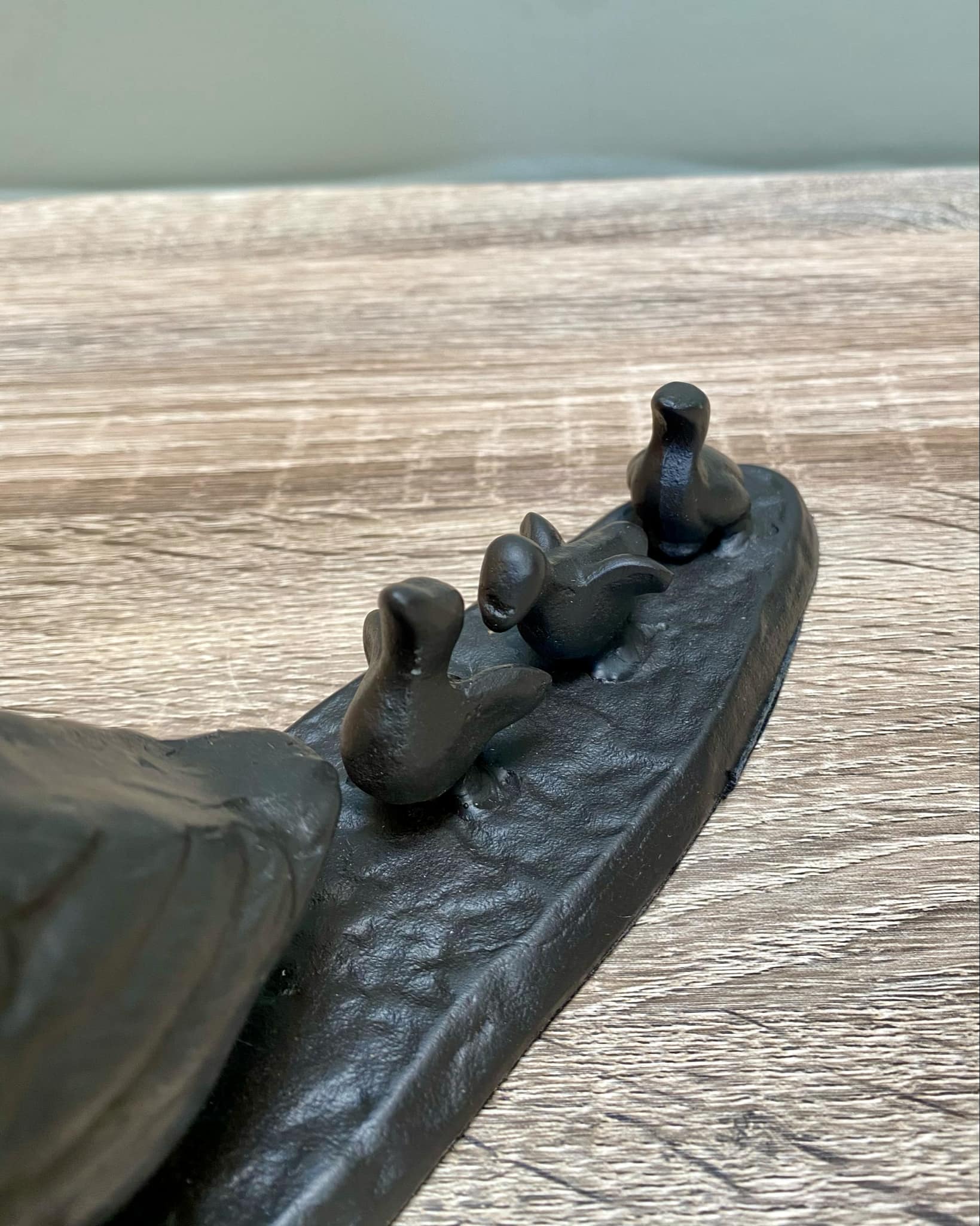 Metal Duck Family