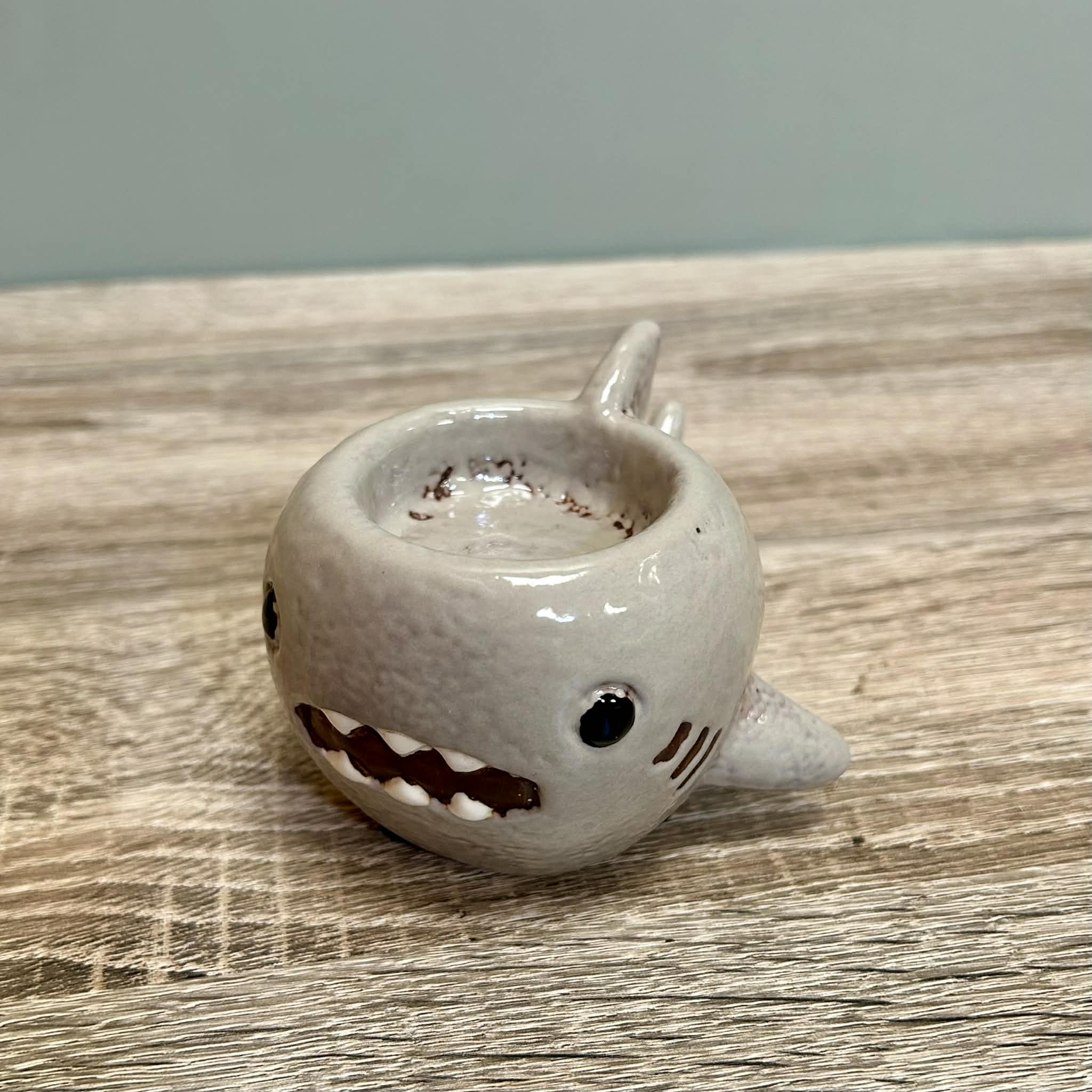 Small Shark Tealight Holder