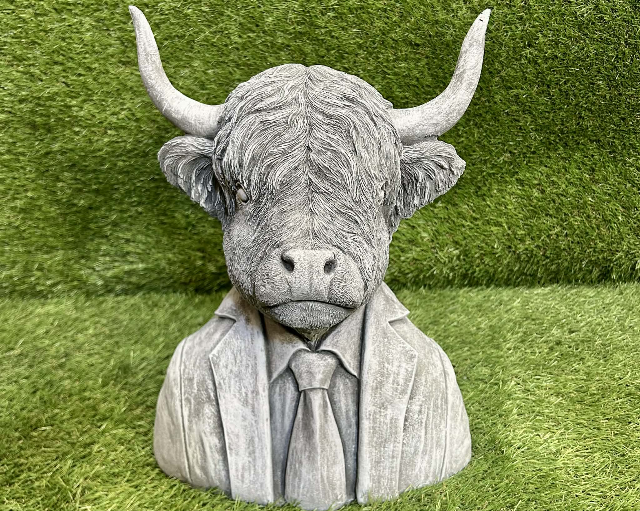 Large Highland Cow Bust