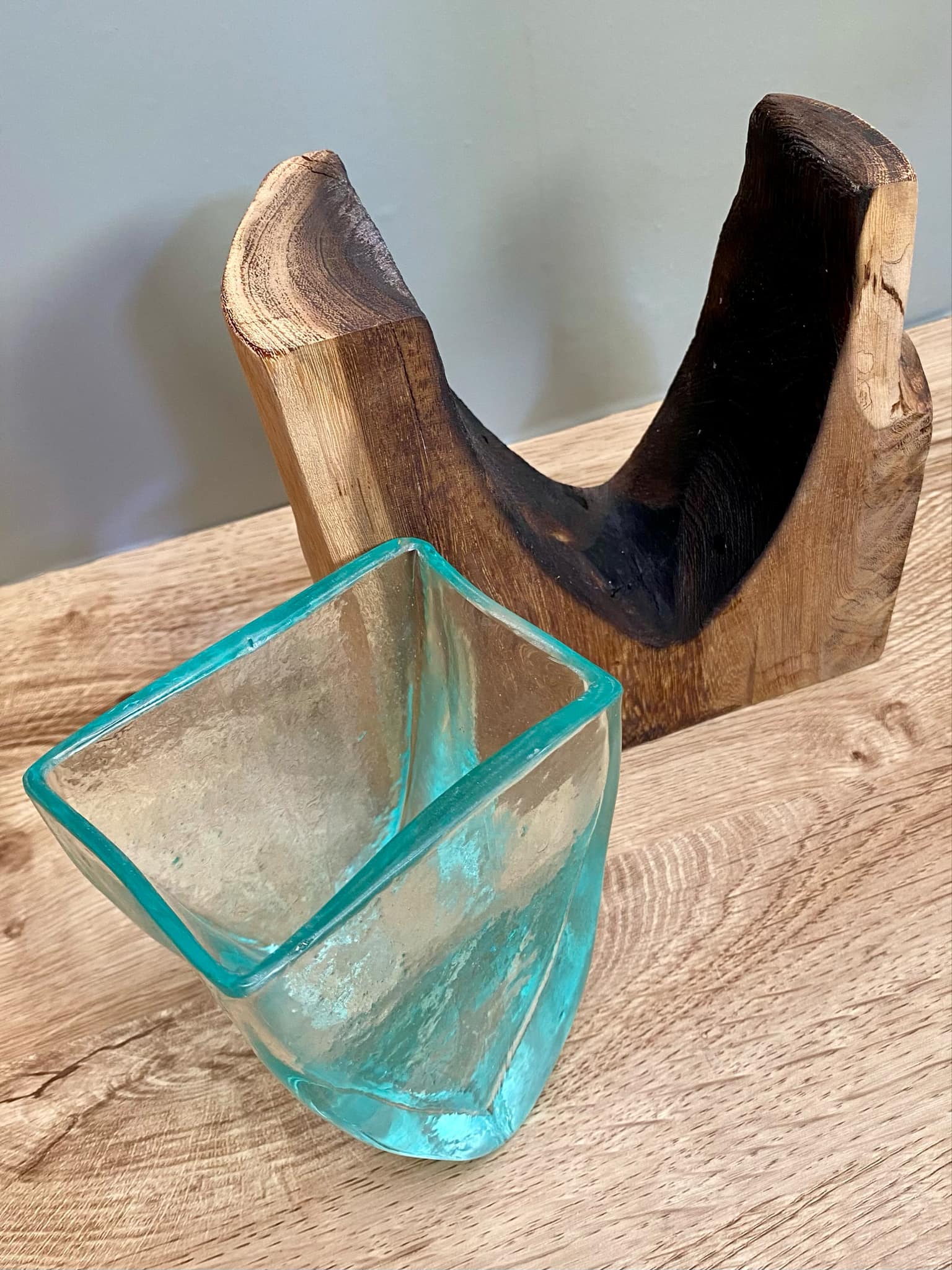 Driftwood Glass Vase