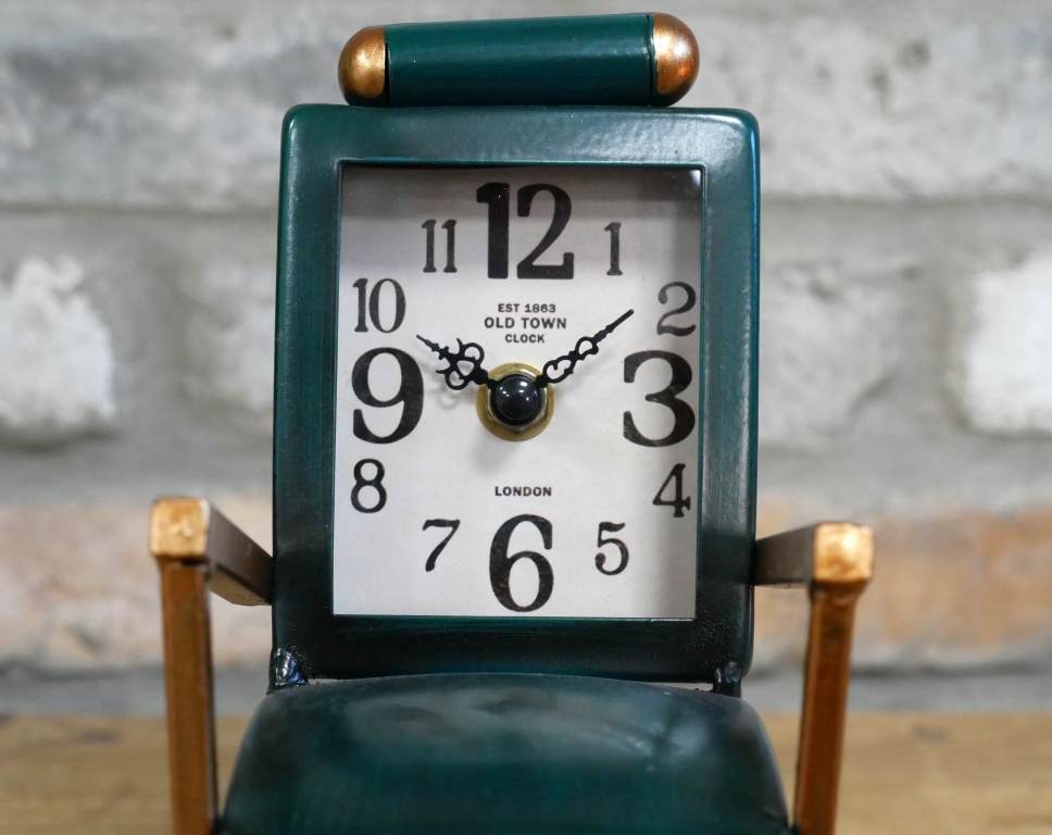 Barbers Chair Clock