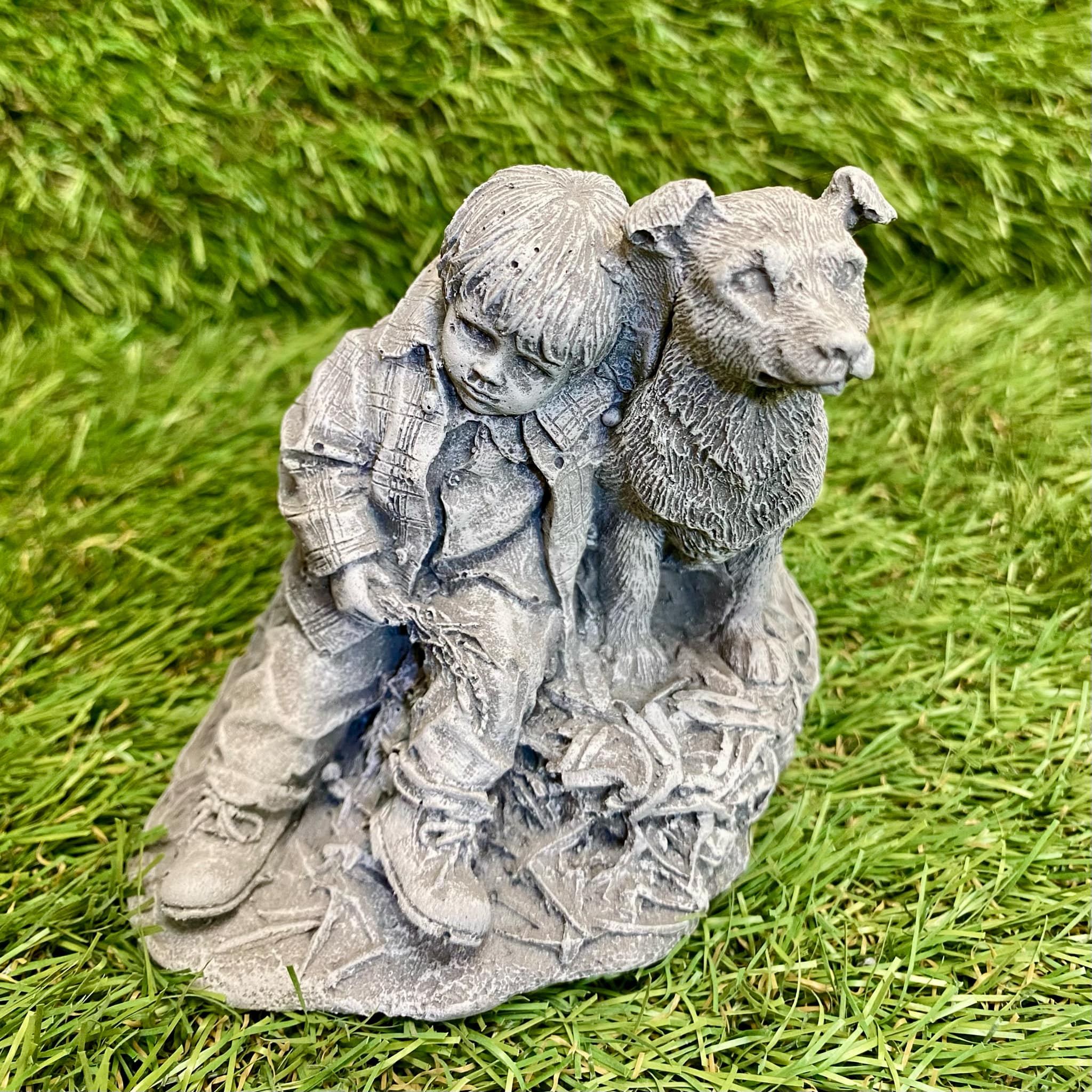 Small Boy & Dog