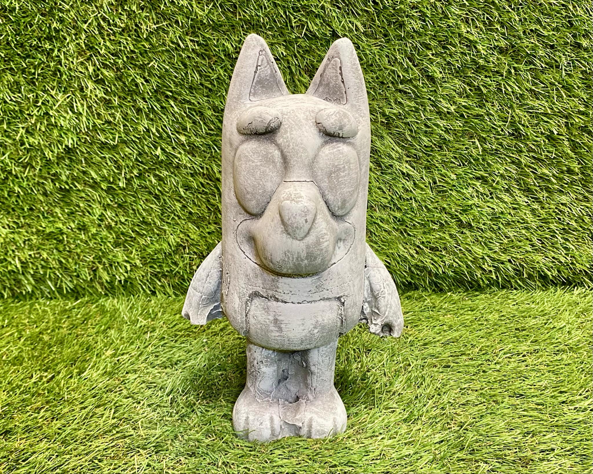 Bluey Cartoon Dog Stood Up
