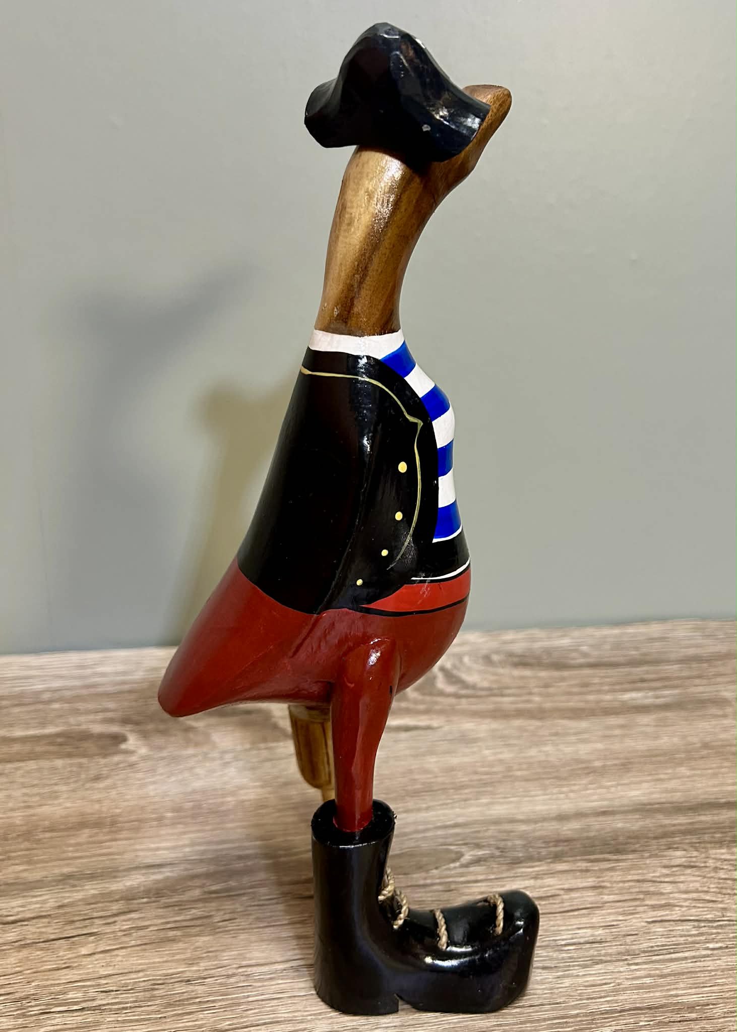 Wooden Duck Pirate