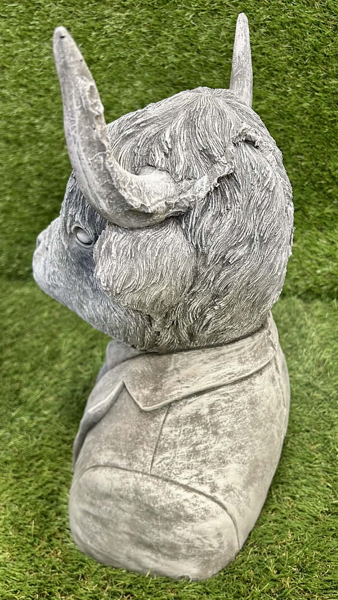 Large Highland Cow Bust