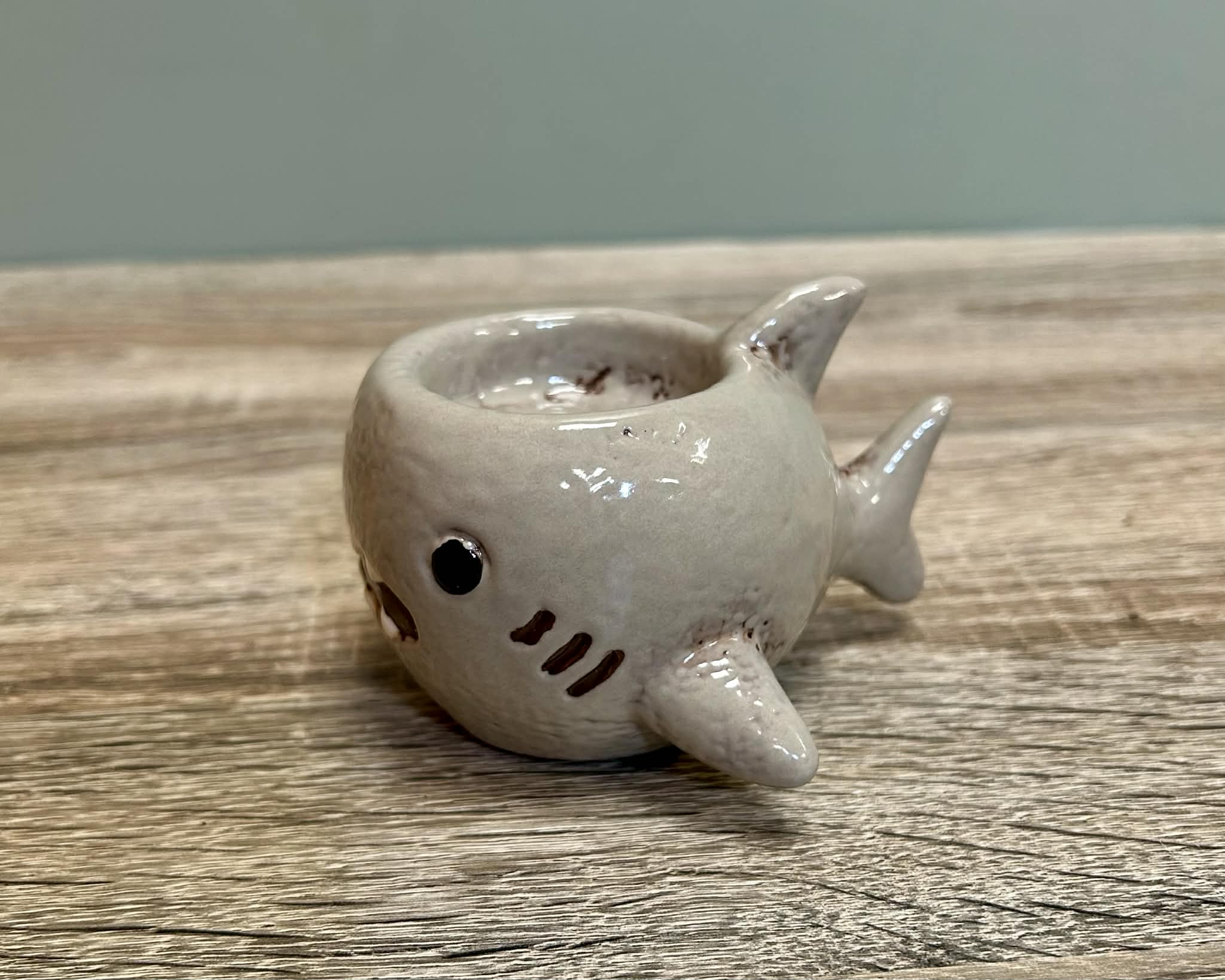 Small Shark Tealight Holder