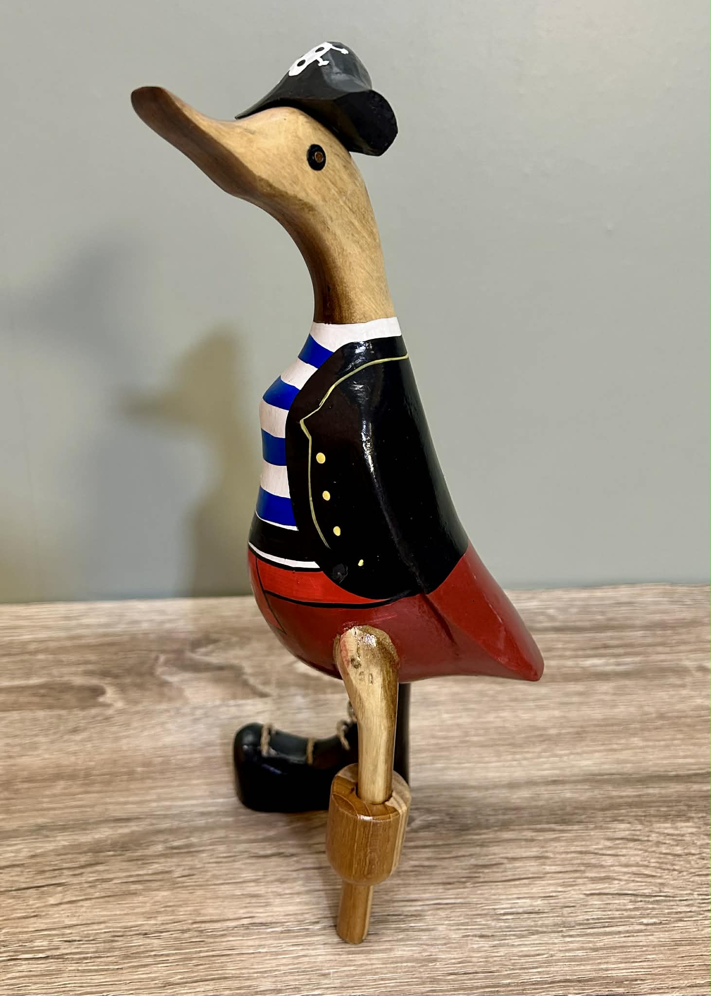 Wooden Duck Pirate
