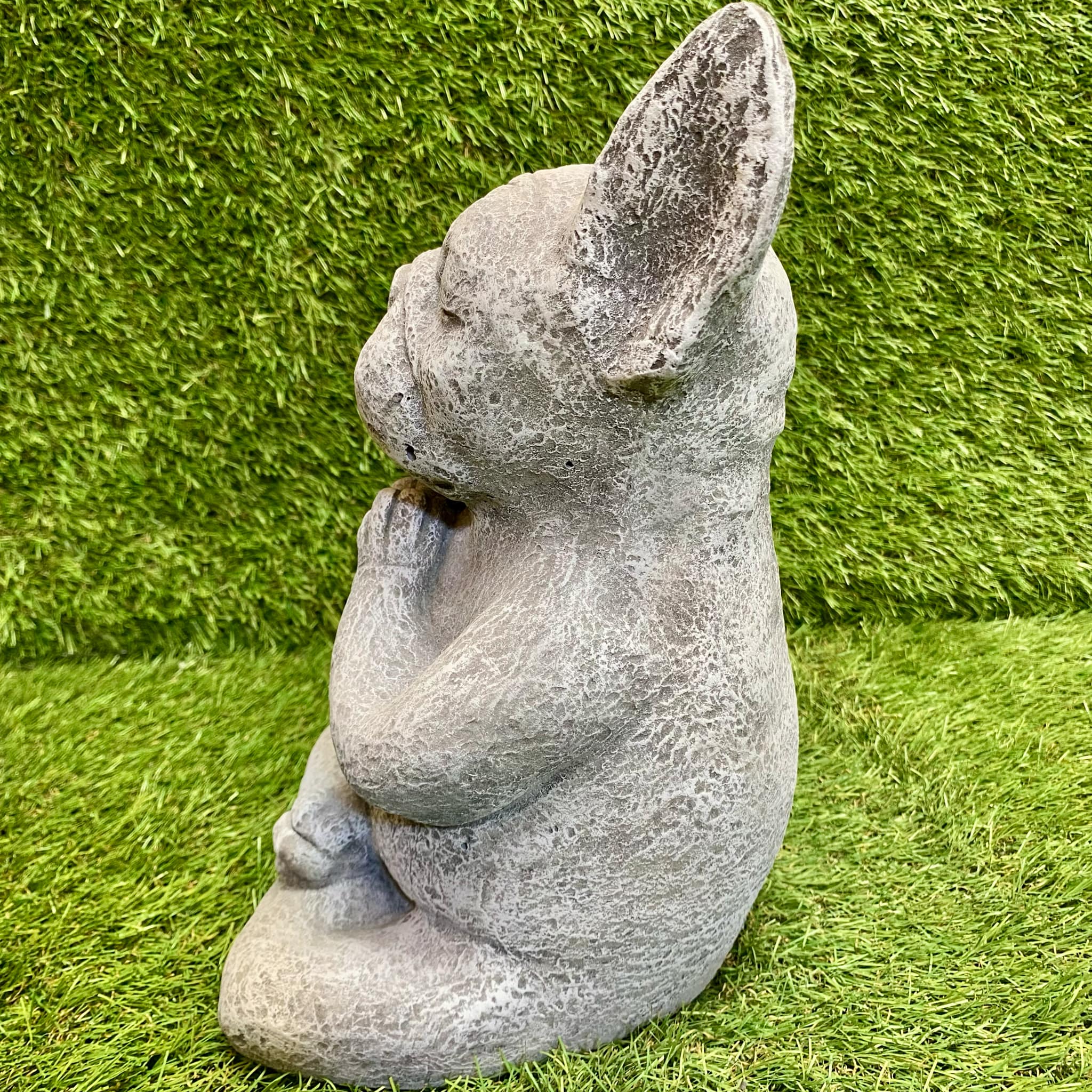 Yoga Meditating French Bulldog