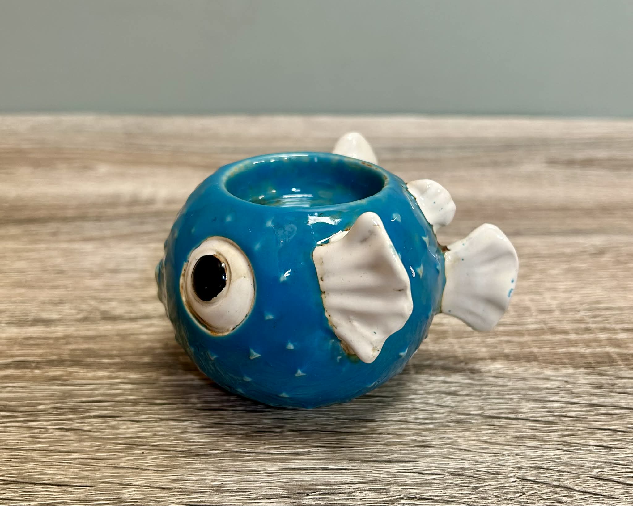 Small Pufferfish Tealight Holder