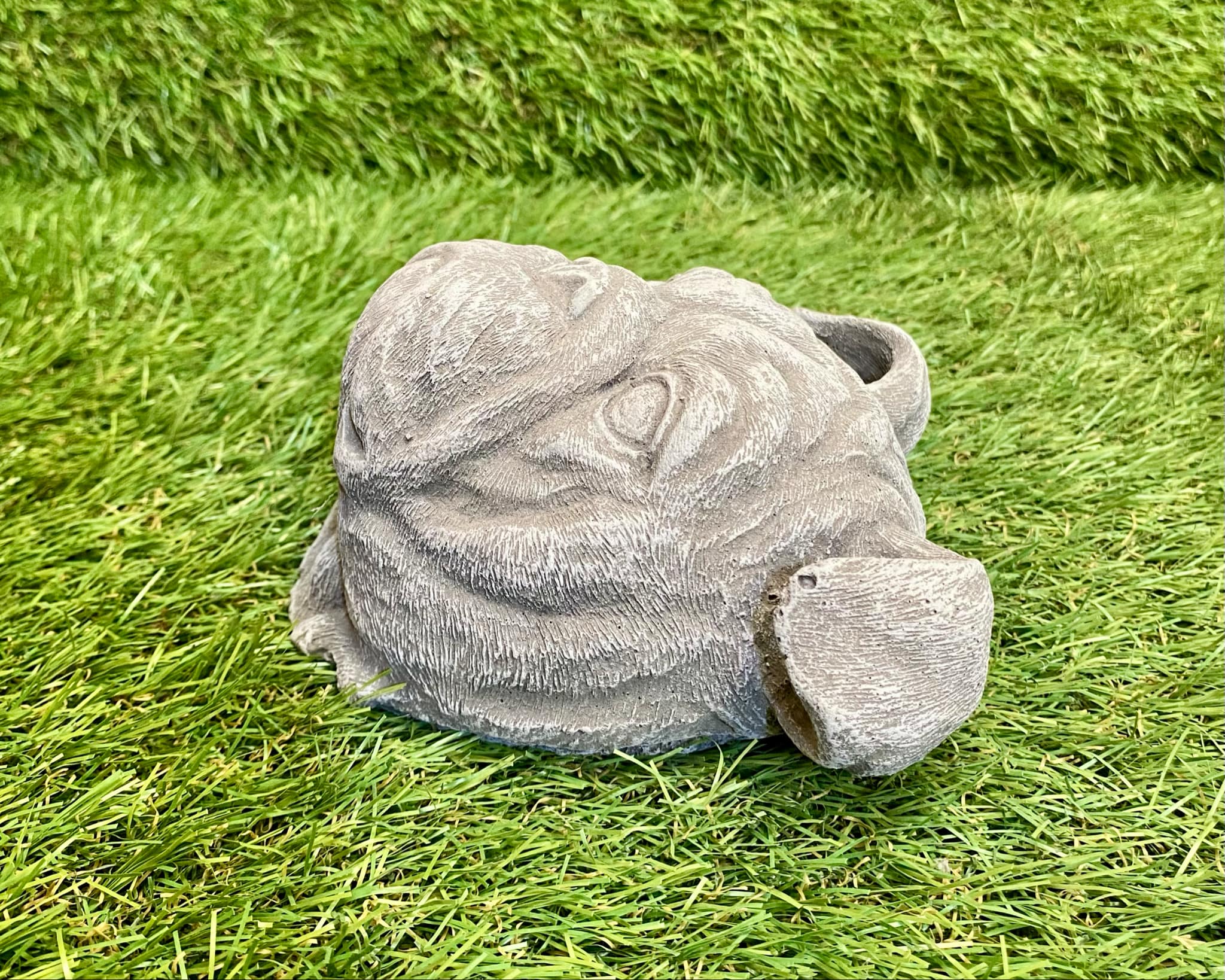 Bulldog Head Wall Plaque