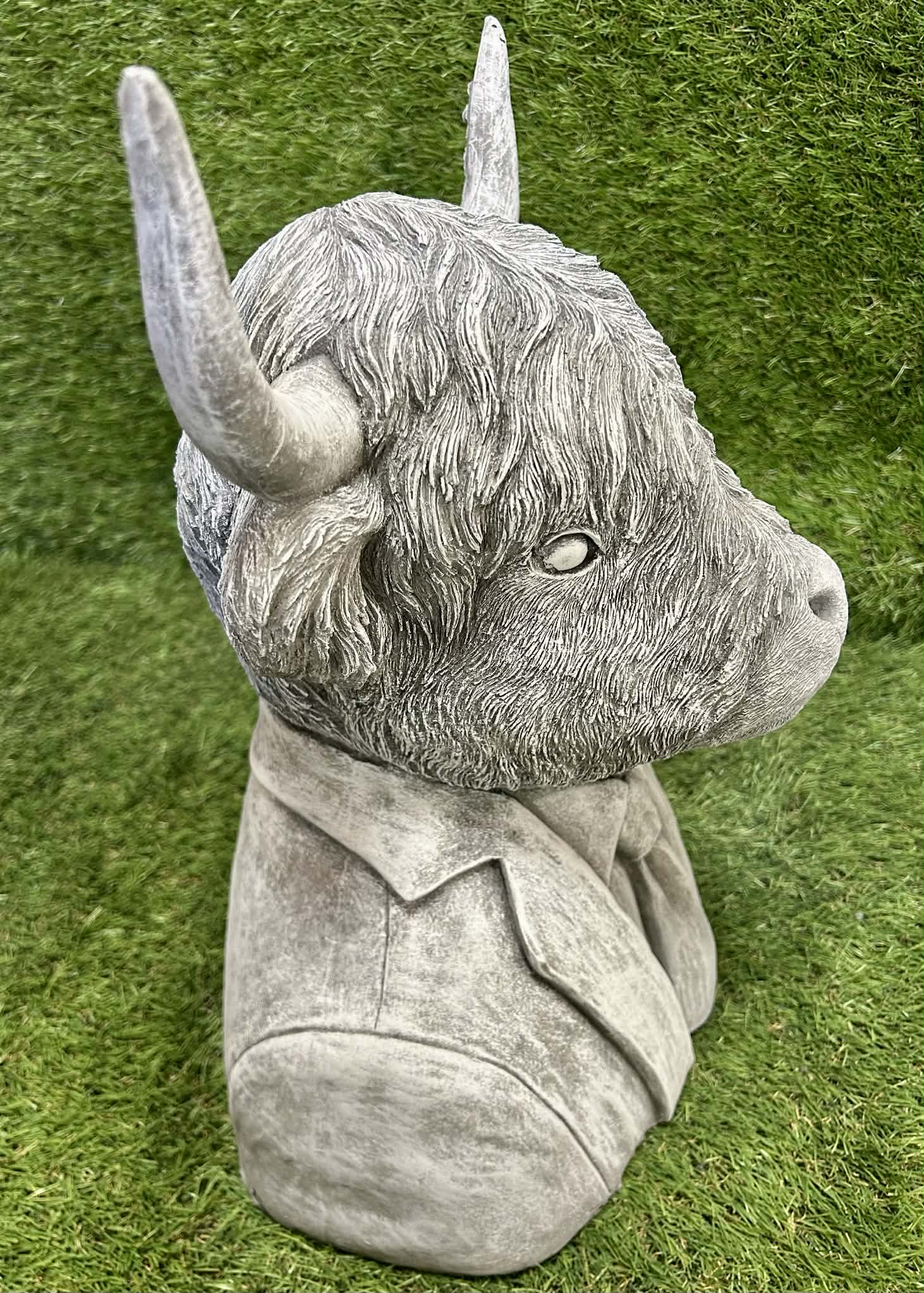 Large Highland Cow Bust
