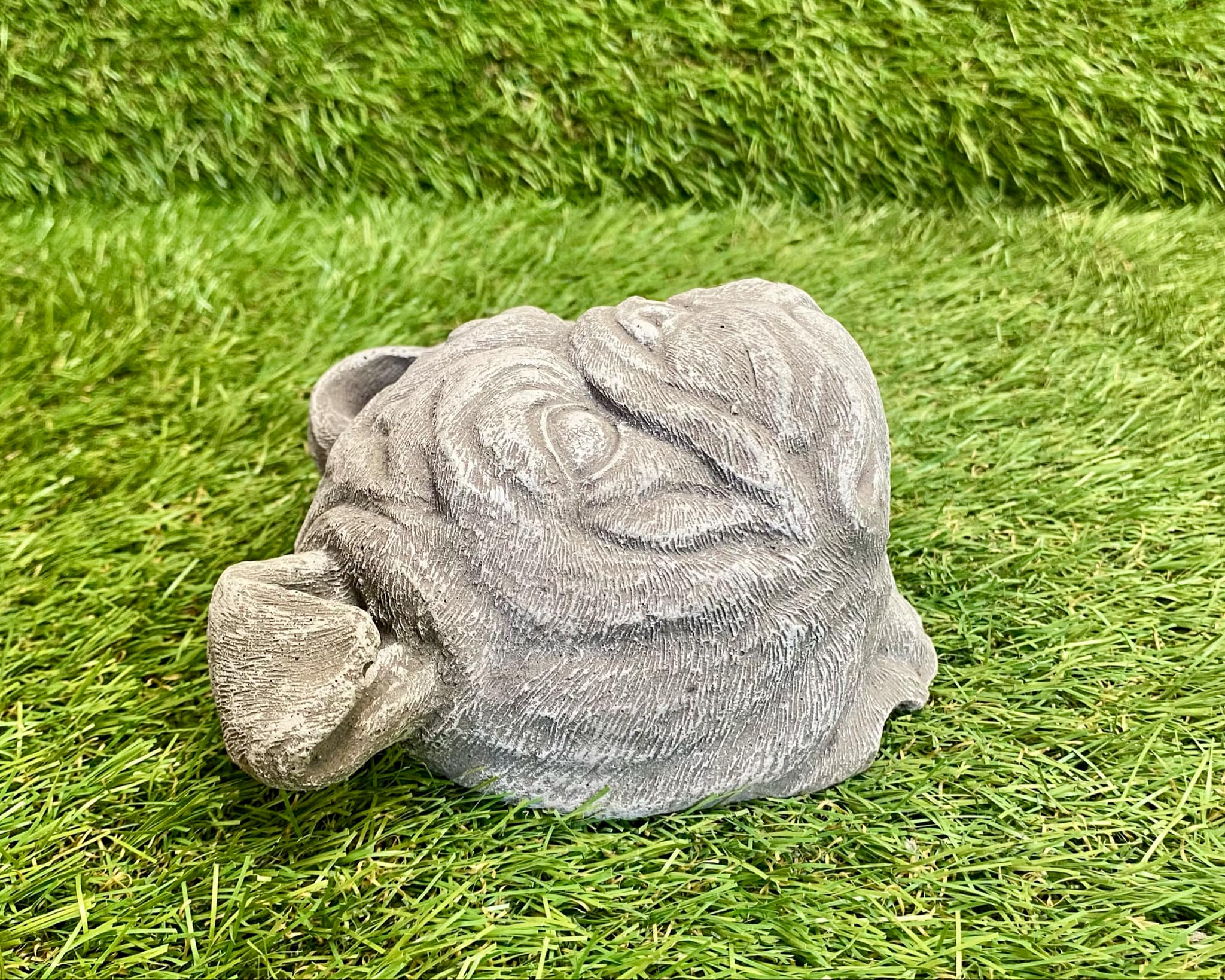 Bulldog Head Wall Plaque