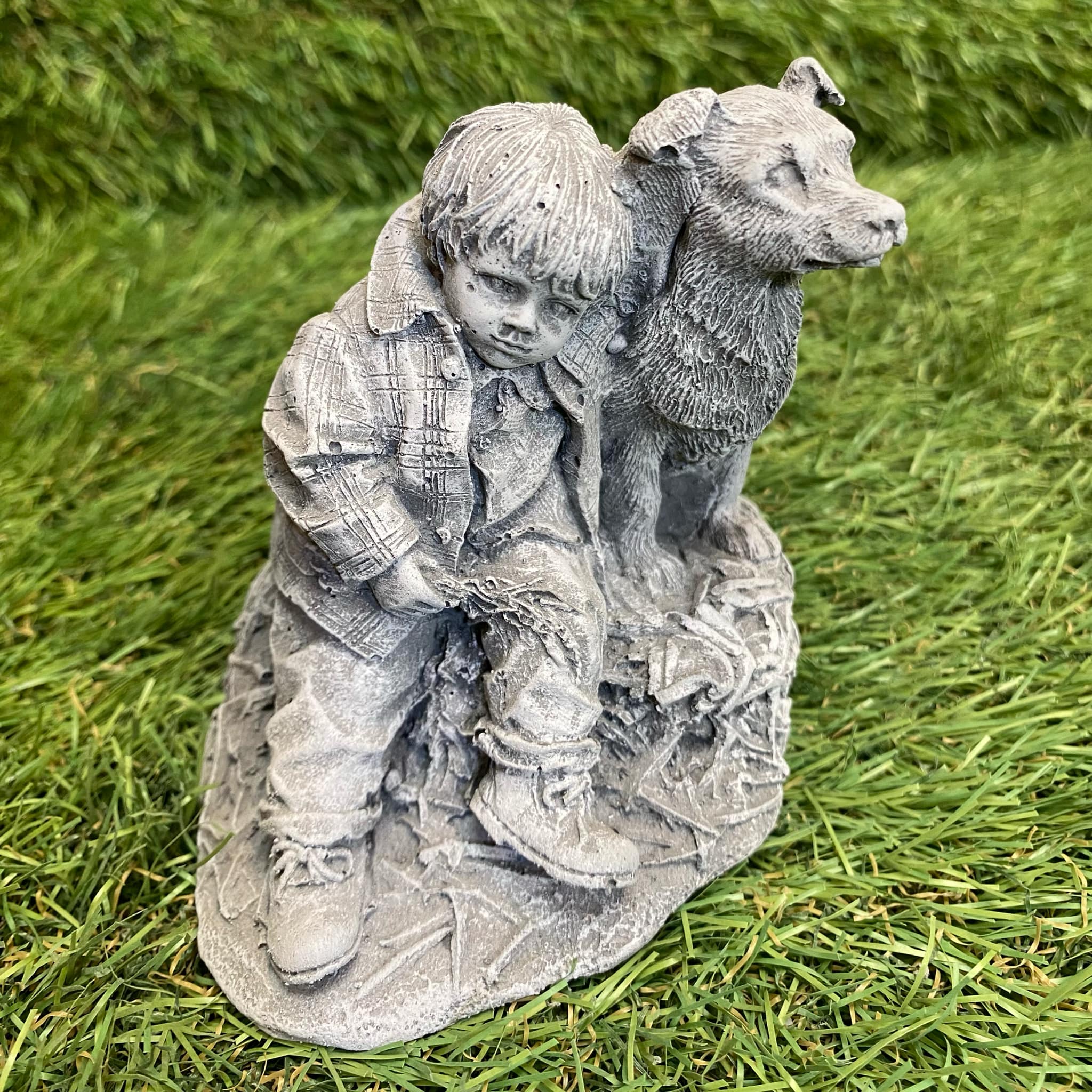 Small Boy & Dog